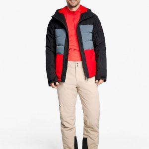 Mens ski-outfit Ziener TARLO Z Man Rot Red Ski Jacket Herren Skijacke