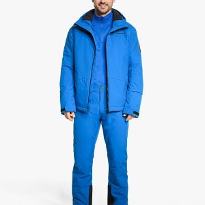 ski-outfit Ziener TARAINO Cobalt Blue skijacke AquaShield ski trend