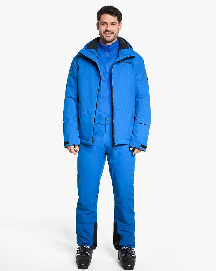 ski-outfit Ziener TARAINO Cobalt Blue skijacke AquaShield ski trend