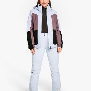Ladies ski-outfit Ziener TARLA Z Lady Frosty Glacier Blue Blau Ski Jacket Ski Jacket Damen Skijacke