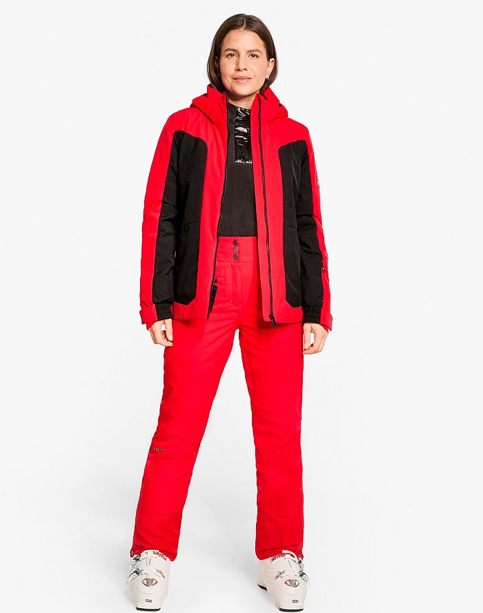 Ladies ski-outfit Ziener TARLA Z Lady Red Rot Ski Jacket Ski Jacket Damen Skijacke