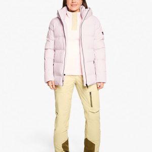 Ladies ski-outfit Ziener TRAVA Z Lady Shell Pink Rosa Ski Jacket Damen Skijacke