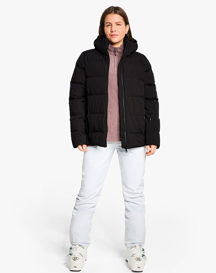 Ladies ski-outfit Ziener TRAVA Z Lady Black Schwarz Ski Jacket Damen Skijacke