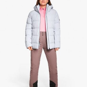 Ladies ski-outfit Ziener TRAVA Z Lady Frosty Glacier Blue Ski Jacket Damen Skijacke