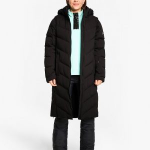 Ladies ski-outfit Ziener TELSE Z Lady Schwarz Black Ski Mantel Damen Skijacke