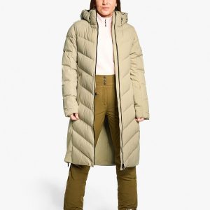 Ladies ski-outfit Ziener TELSE Z Lady Sage Leaf Grun Ski Mantel Damen Skijacke