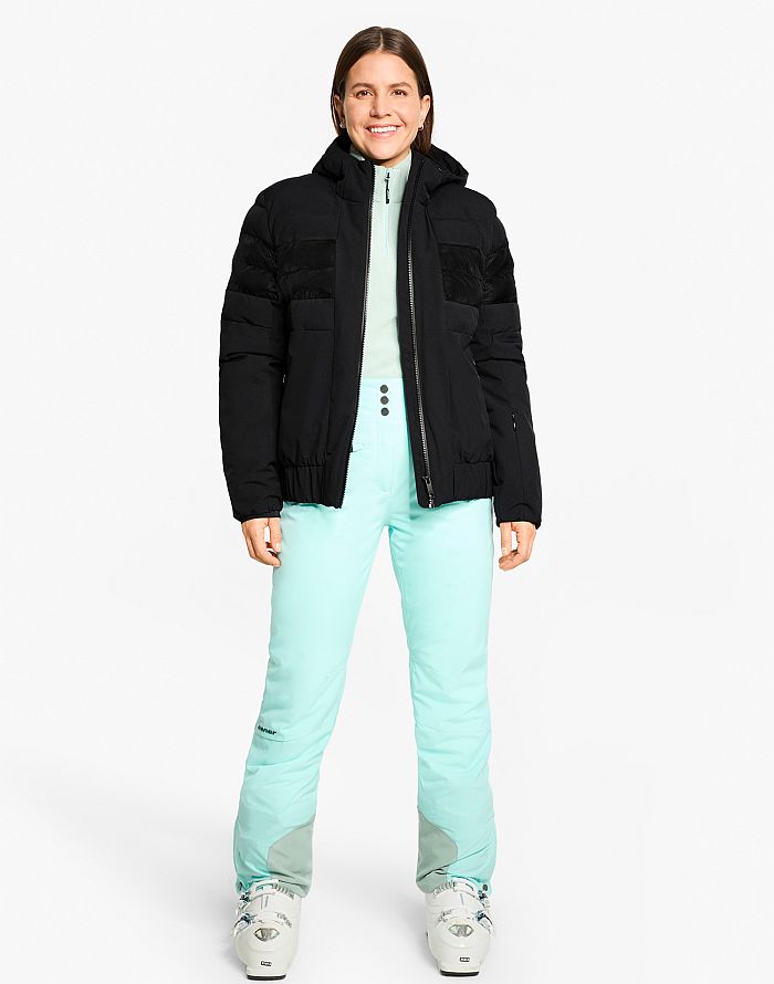 Ladies ski-outfit Ziener TINDIA Z Lady Black Schwarz Ski Jacket Ski Jacket Damen Skijacke