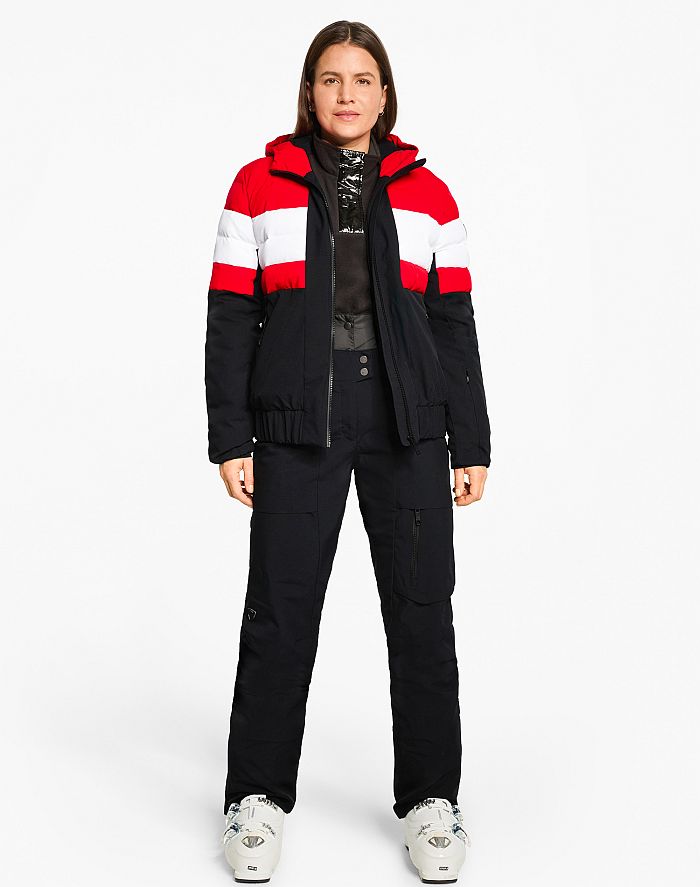 Ladies ski-outfit Ziener TINDIA Z Lady Rot Red Ski Jacket Ski Jacket Damen Skijacke