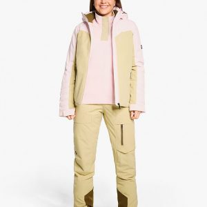 Ladies ski-outfit Ziener TOBINA Z Lady Sage Leaf Grun Ski Jacket Ski Jacket Damen Skijacke