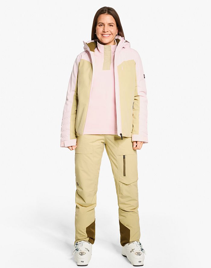 Ladies ski-outfit Ziener TOBINA Z Lady Sage Leaf Grun Ski Jacket Ski Jacket Damen Skijacke