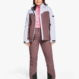 Ladies ski-outfit Ziener TOBINA Z Lady Dusty Violet Lila Purple Ski Jacket Ski Jacket Damen Skijacke