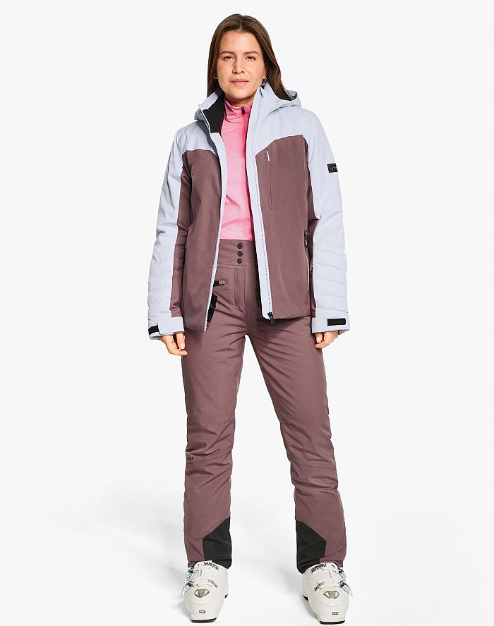 Ladies ski-outfit Ziener TOBINA Z Lady Dusty Violet Lila Purple Ski Jacket Ski Jacket Damen Skijacke