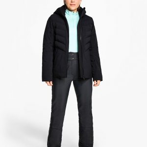 Ladies ski-outfit Ziener TOKKI Z Lady Black Schwarz Ski Jacket Damen Skijacke