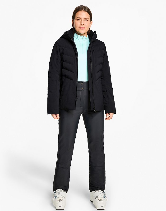 Ladies ski-outfit Ziener TOKKI Z Lady Black Schwarz Ski Jacket Damen Skijacke