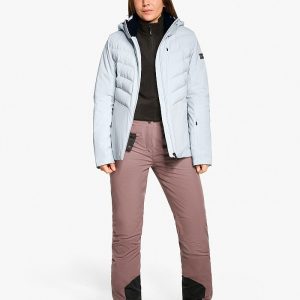 Ladies ski-outfit Ziener TOKKI Z Lady Frosty Glacier Blue Blau Ski Jacket Damen Skijacke